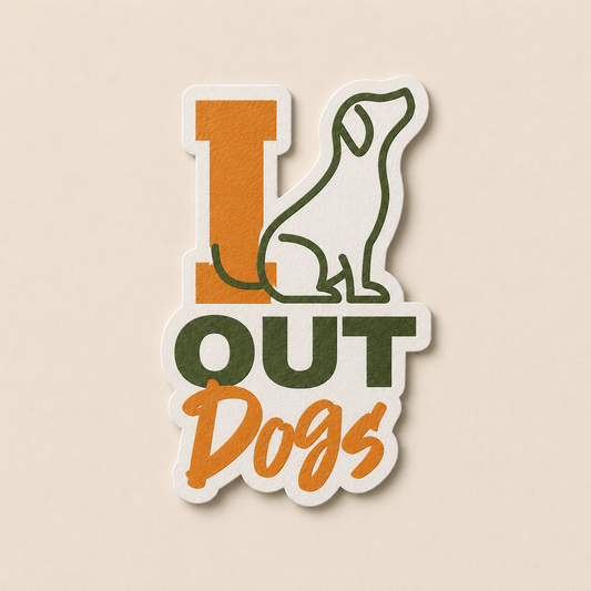 Adventure Dog Lover Sticker
