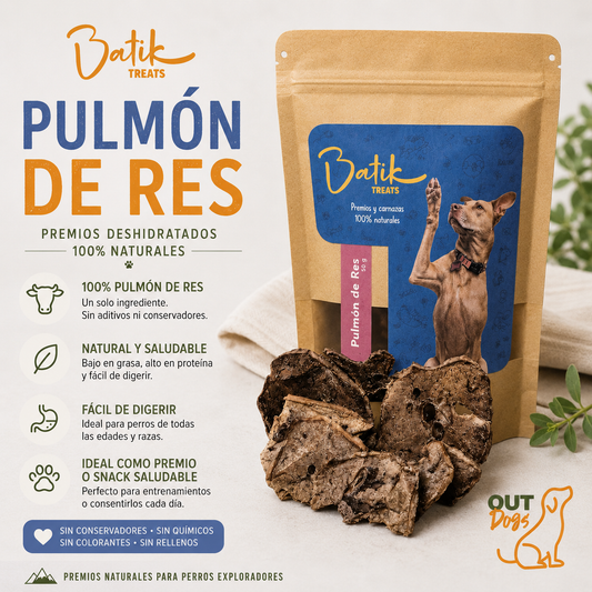 Pulmón de Res - 50 gr.