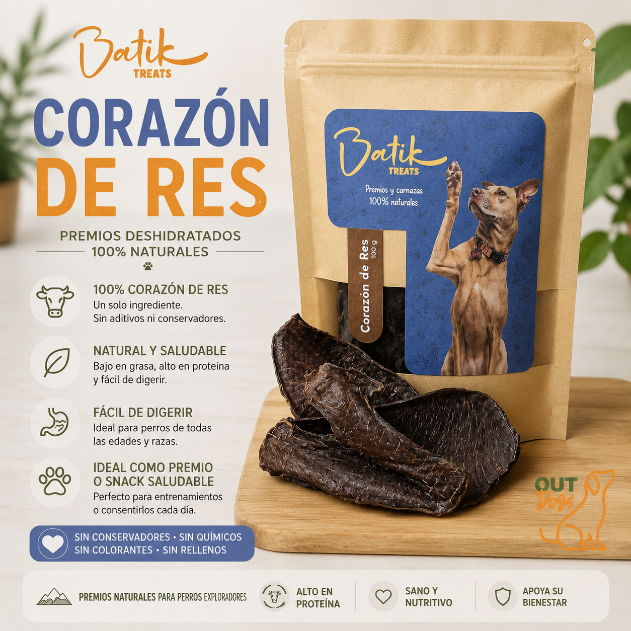 Corazón de Res - 100 gr.